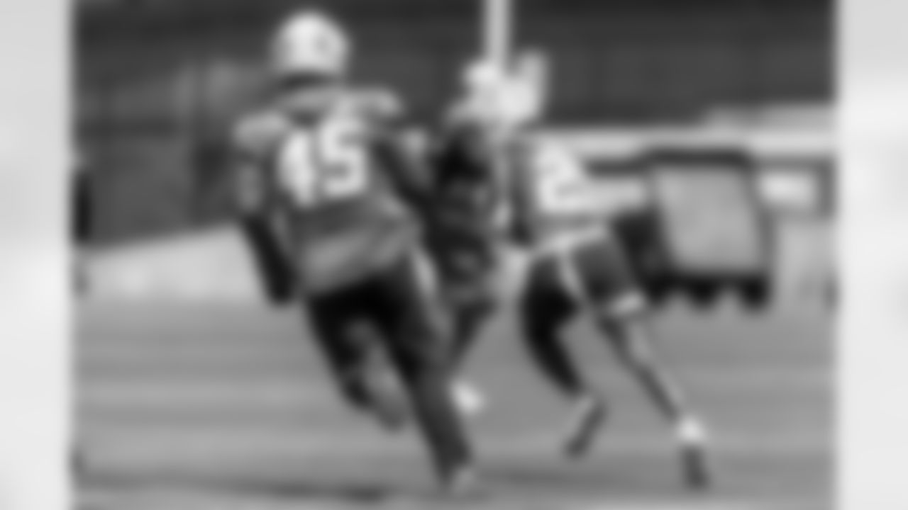 The Los Angeles Chargers practice at Training Camp on Wednesday, August 20, 2025 at The Bolt in El Segundo, CA.
