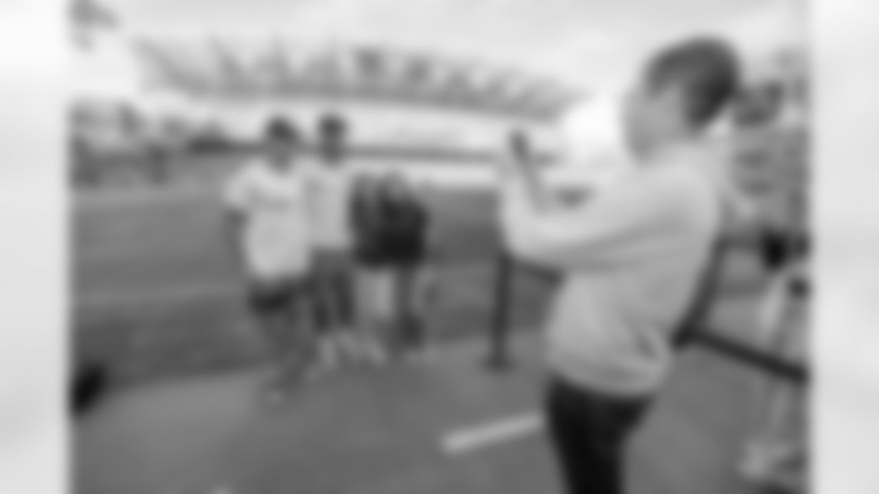 The Los Angeles Chargers attend an Angel City FC match on Saturday, June 14, 2025 at BMO Stadium in Los Angeles, CA.