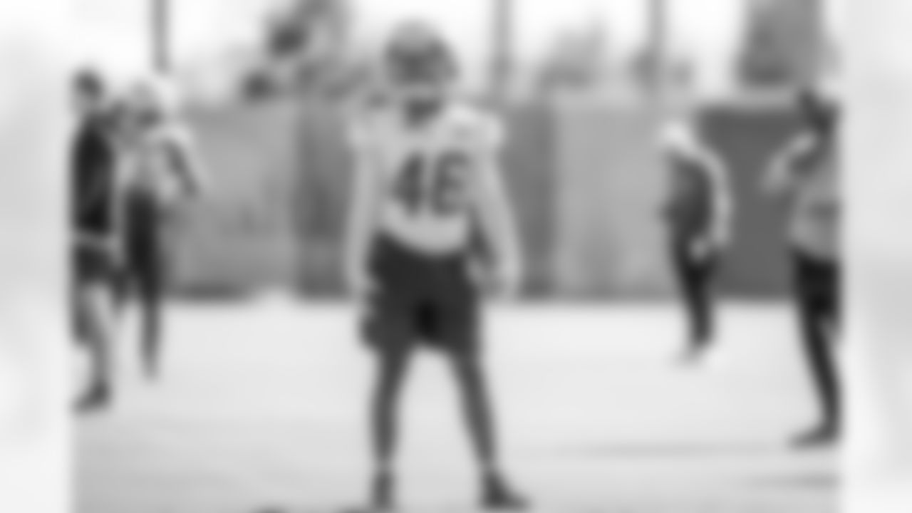 The Los Angeles Chargers practice on Thursday, November 6, 2025 at The Bolt in El Segundo, CA.