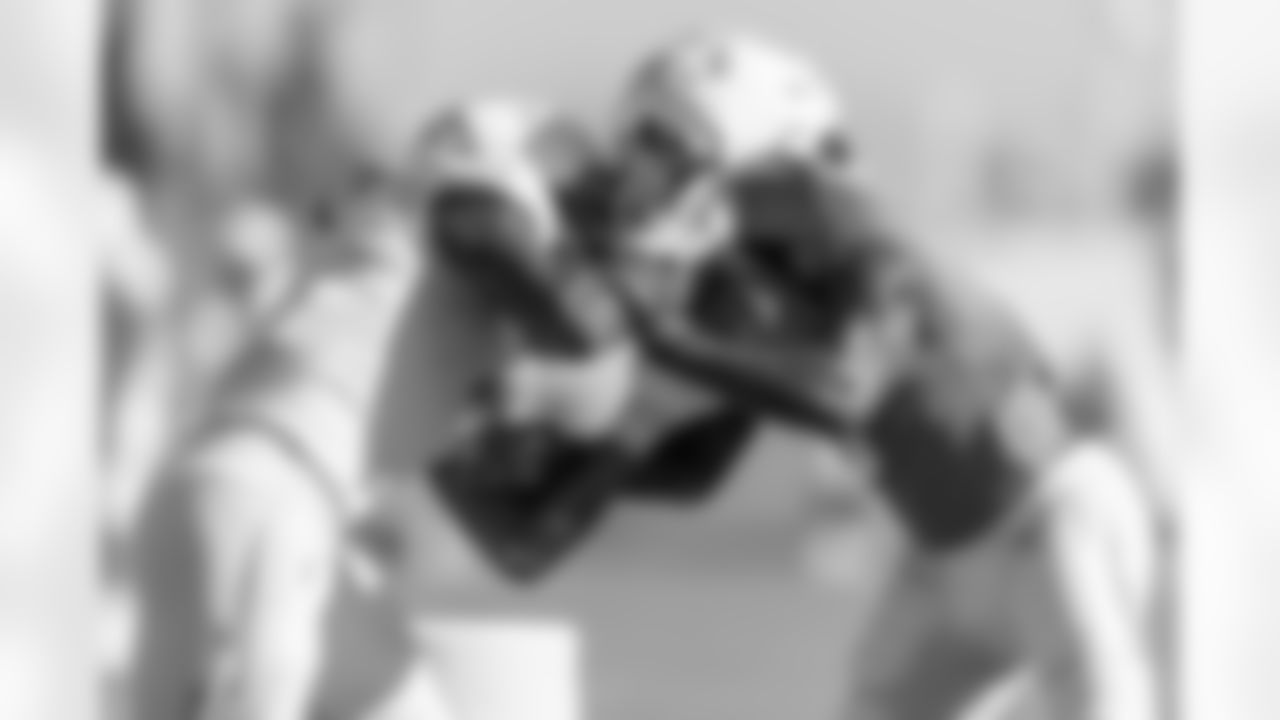 The Los Angeles Chargers practice at Training Camp on Friday, August 2, 2024 at The Bolt in El Segundo, CA.