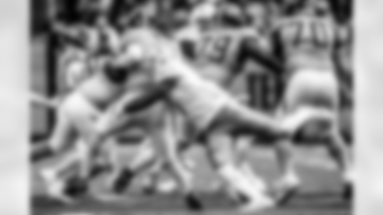 Take a look back at the Chargers Week 9 matchup with the Titans in monochrome.