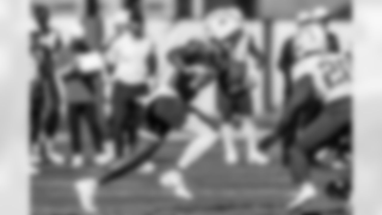 The Los Angeles Chargers practice on Thursday, October 16, 2025 at The Bolt in El Segundo, CA.