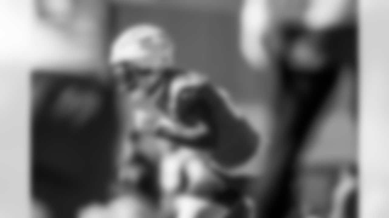 The Los Angeles Chargers practice on Friday, October 17, 2025 at The Bolt in El Segundo, CA.