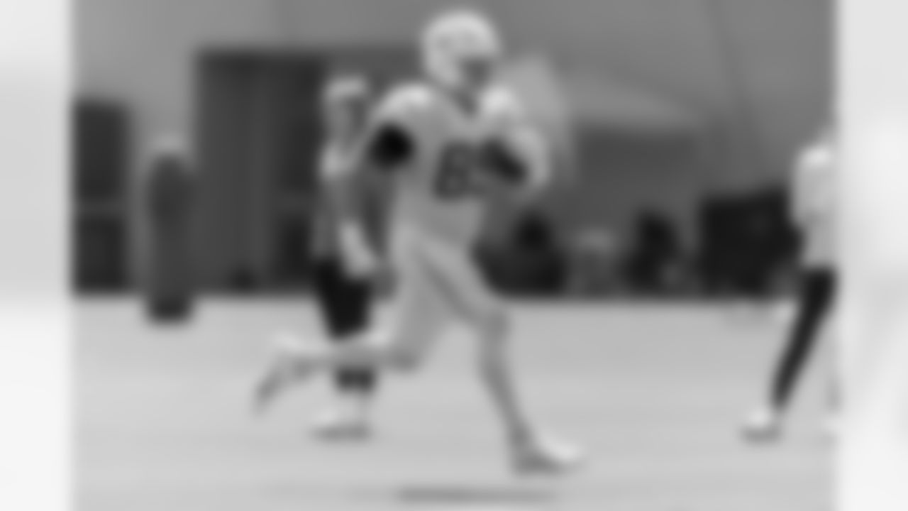 The Los Angeles Chargers practice at Training Camp on Monday, August 18, 2025 at The Bolt in El Segundo, CA.