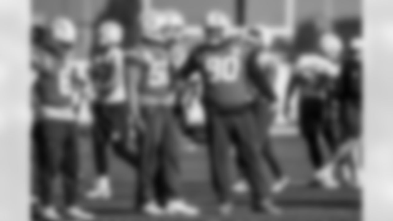 The Los Angeles Chargers practice on Friday, December 19, 2025 at The Bolt in El Segundo, CA.