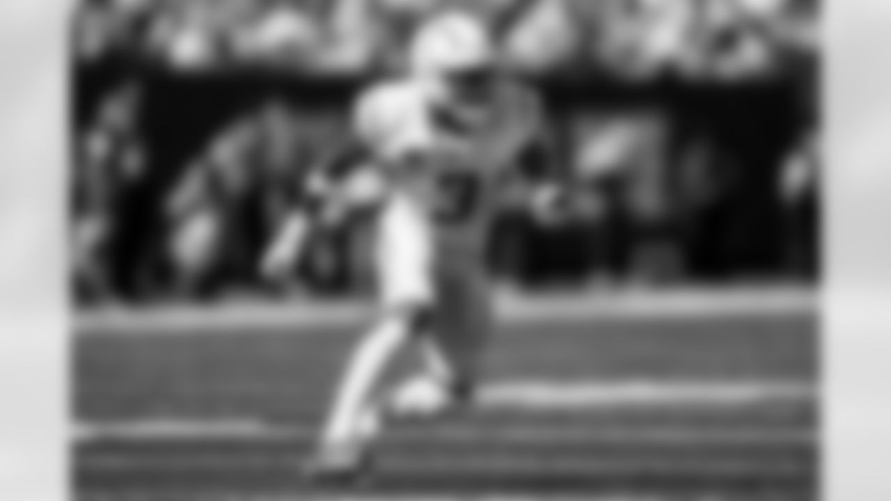 Chargers S Derwin James, Jr. (#3) in action during their Pro Bowl season.