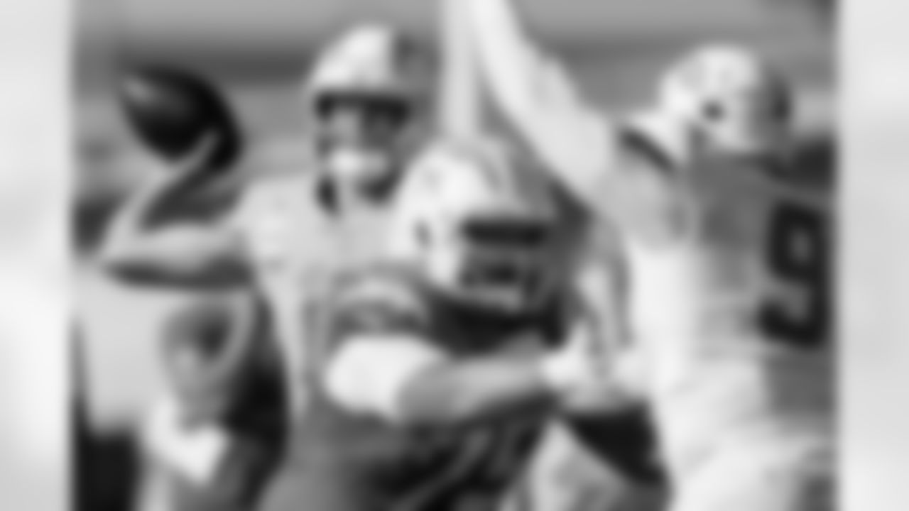 The Los Angeles Chargers practice at Training Camp on Tuesday, August 5, 2025 at The Bolt in El Segundo, CA.
