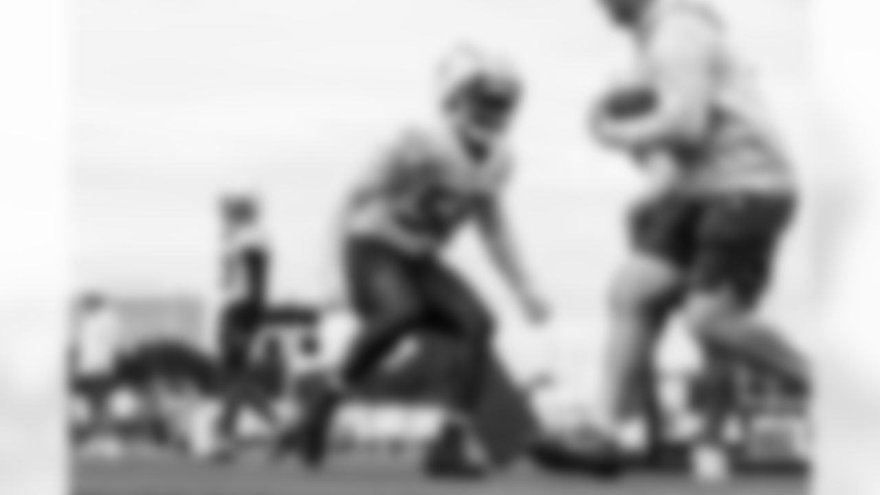 The Los Angeles Chargers practice on Wednesday, September 17, 2025 at The Bolt in El Segundo, CA.