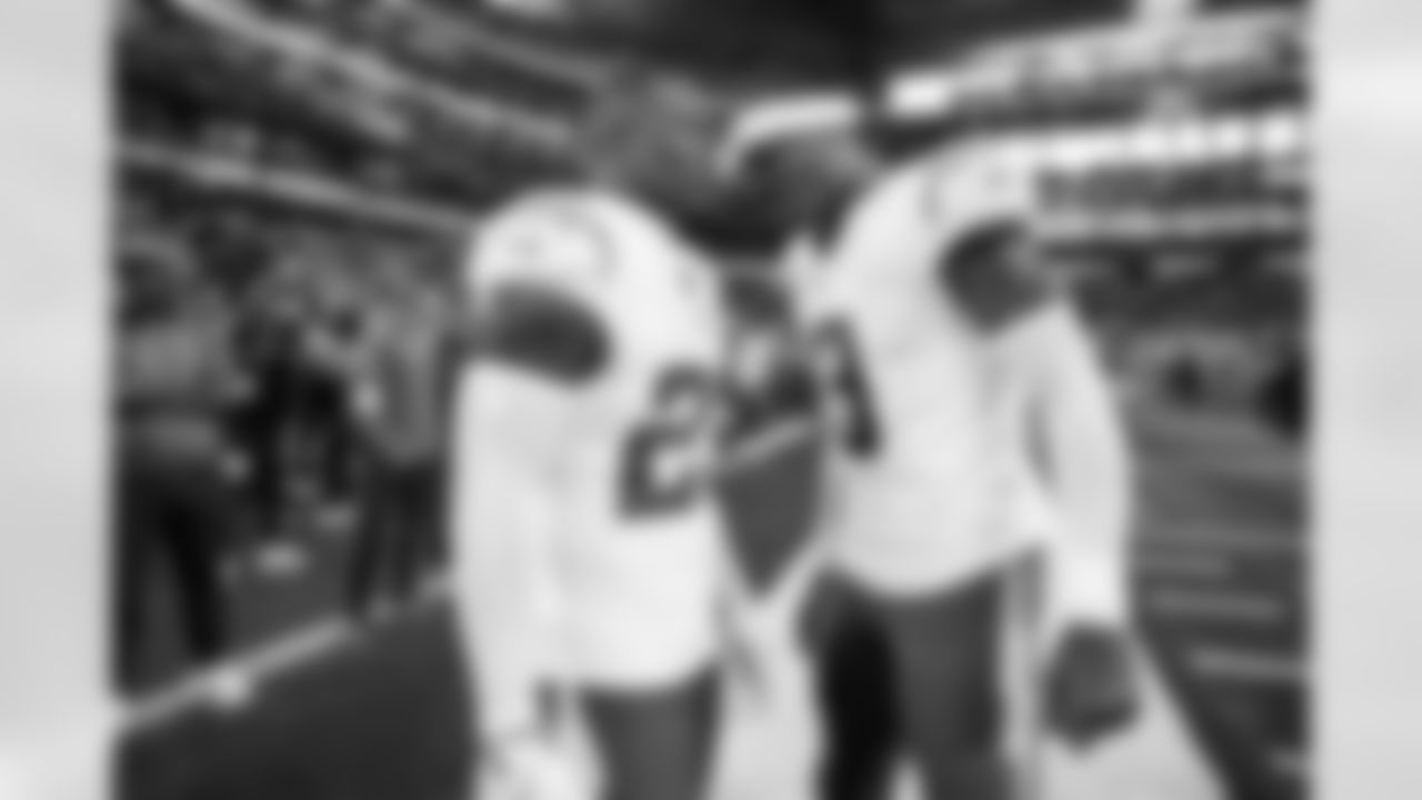 S Tony Jefferson (23) and S Derwin James Jr. (3)