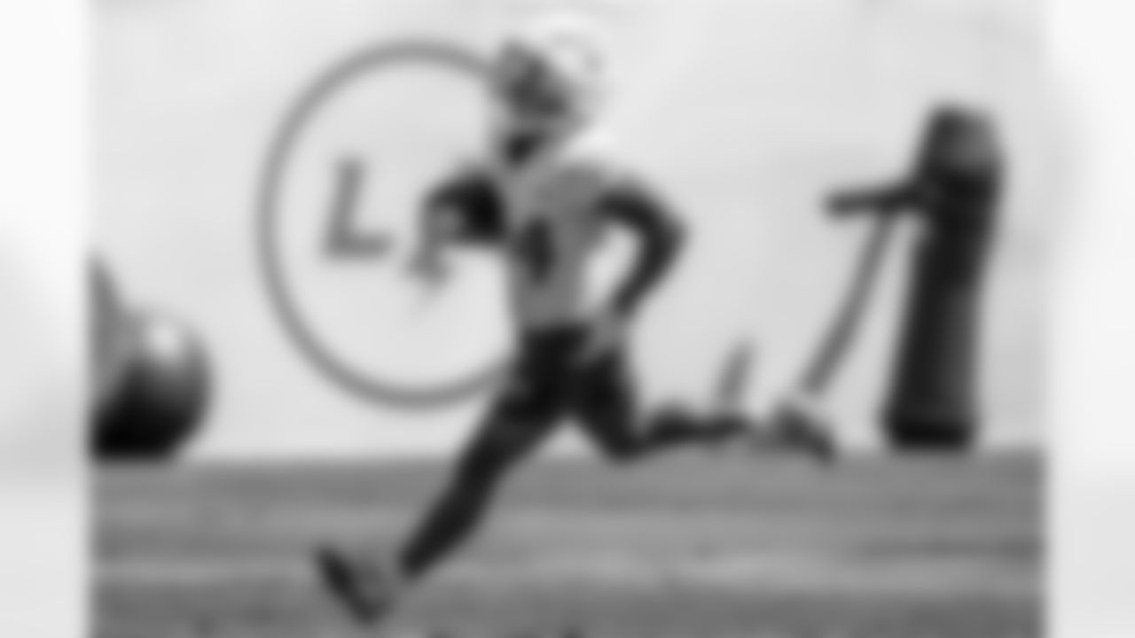 The Los Angeles Chargers practice on Thursday, September 11, 2025 at The Bolt in El Segundo, CA.