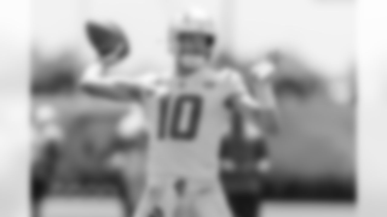 The Los Angeles Chargers hold Mandatory Mini-Camp on Tuesday, June 10, 2025 at The Bolt in El Segundo, CA.