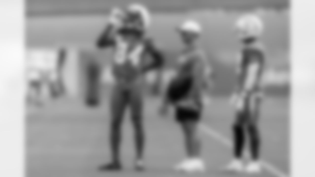 The Los Angeles Chargers practice on Thursday, August 28, 2025 at The Bolt in El Segundo, CA.