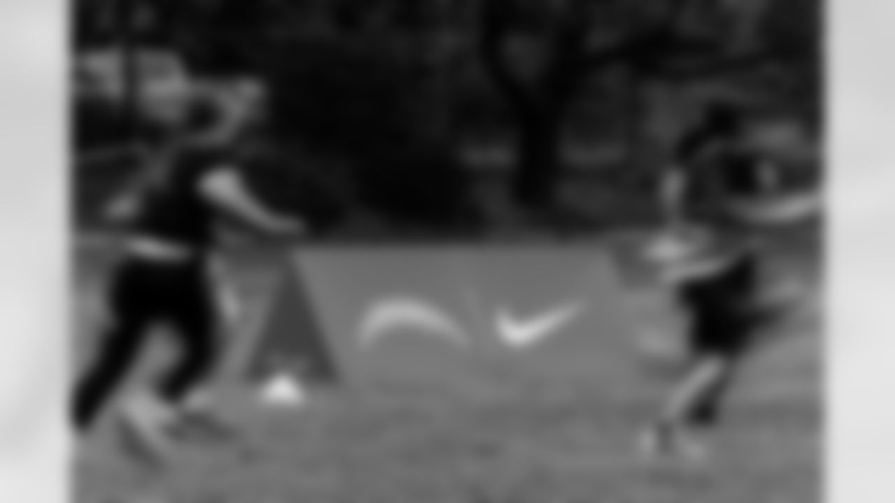 The Los Angeles Chargers host a girls flag football camp on Wednesday, March 26, 2025 at Blair High School in Pasadena, CA.