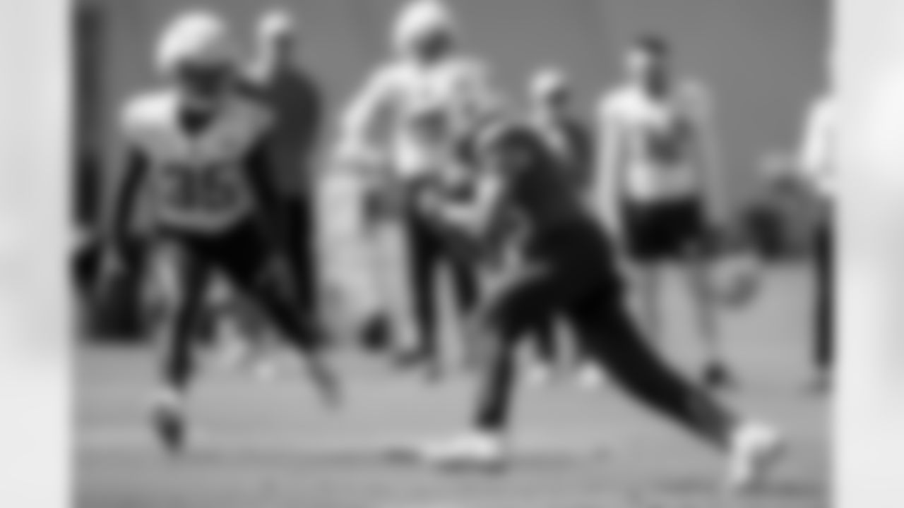 The Los Angeles Chargers practice on Wednesday, October 2, 2024 at The Bolt in El Segundo, CA.