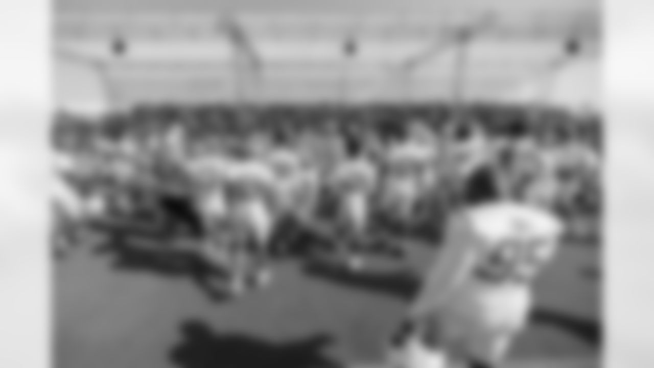 The Los Angeles Chargers practice at Training Camp on Wednesday, July 24, 2024 at The Bolt in El Segundo, CA.