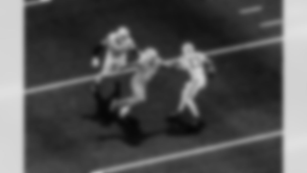 Take a look back at the Chargers Week 7 matchup with the Colts in monochrome!