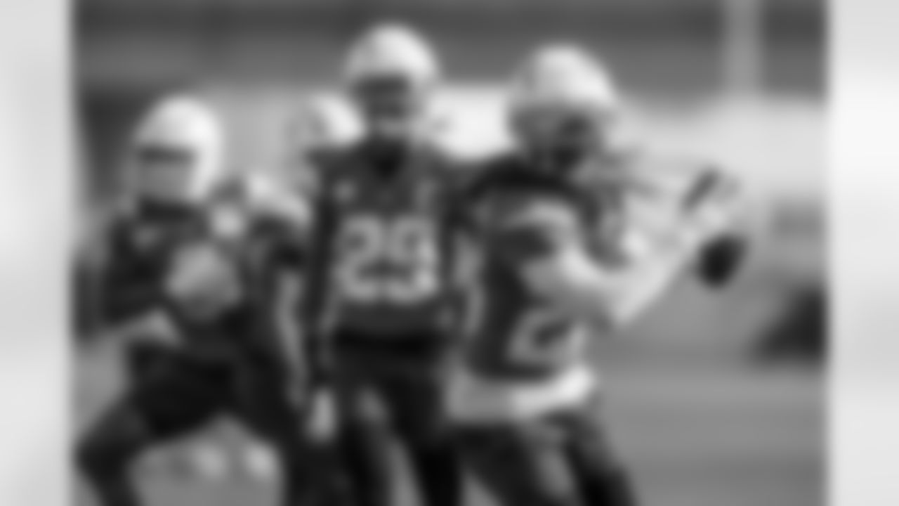 The Los Angeles Chargers practice on Thursday, December 18, 2025 at The Bolt in El Segundo, CA.