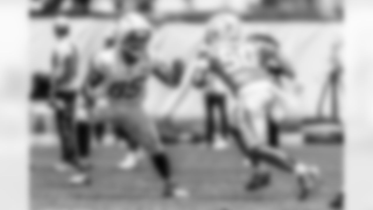 The Los Angeles Chargers hold Mandatory Mini-Camp on Thursday, June 12, 2025 at The Bolt in El Segundo, CA.