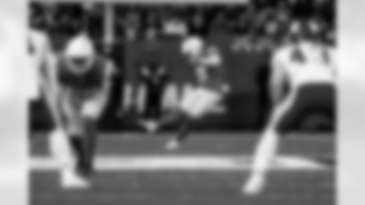 Chargers K Cameron Dicker (#11) in action during their Pro Bowl season