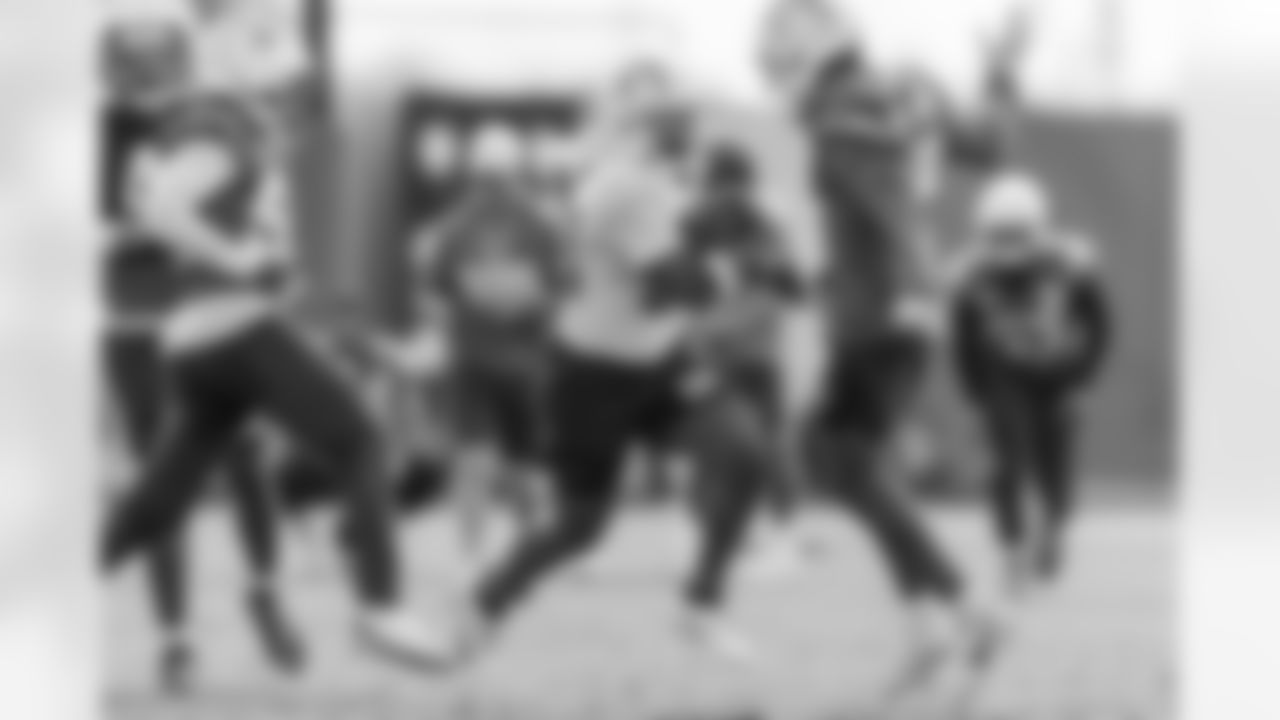 The Los Angeles Chargers practice on Thursday, November 13, 2025 at The Bolt in El Segundo, CA.