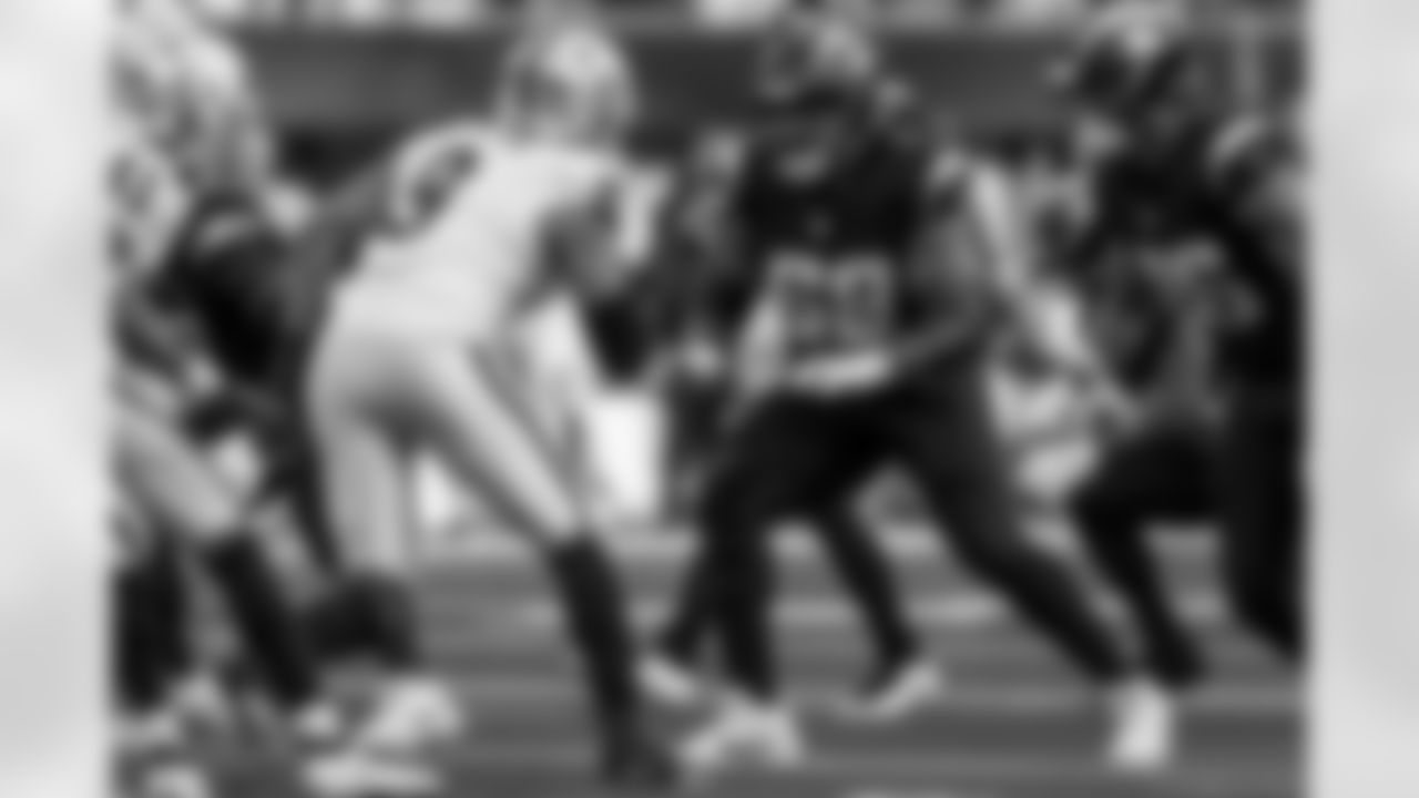 Take a look at the best photos of Chargers 2026 free agent Jamaree Salyer