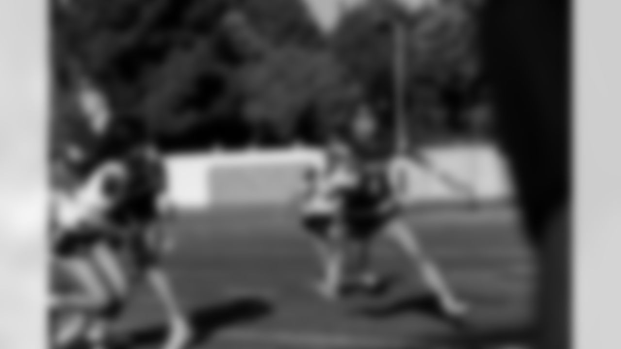 The Los Angeles Chargers host their annual Chargers Girls Flag Invitational on Friday, August 15, 2025 at Great Park in Irvine, CA.