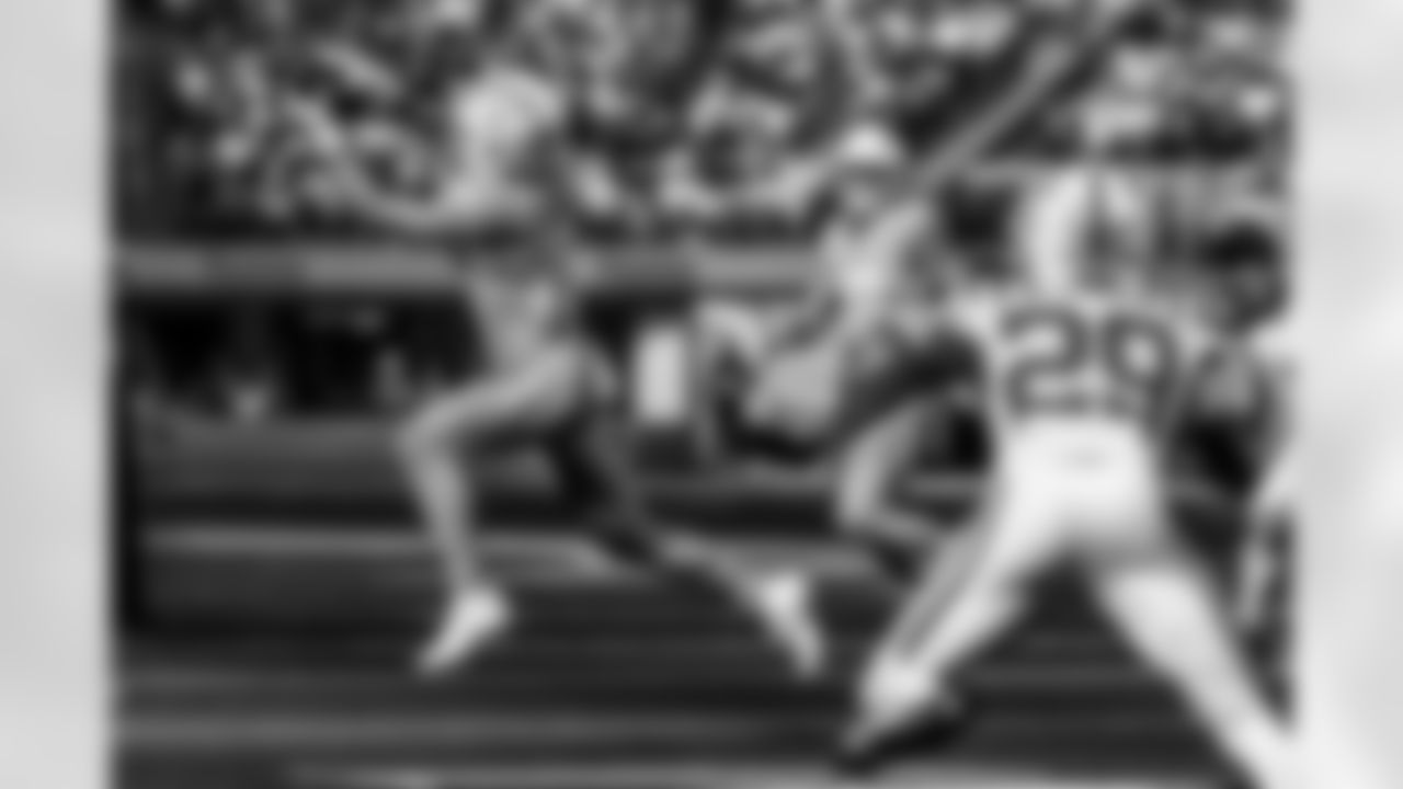 Take a look back at the Chargers Week 7 matchup with the Colts in monochrome!