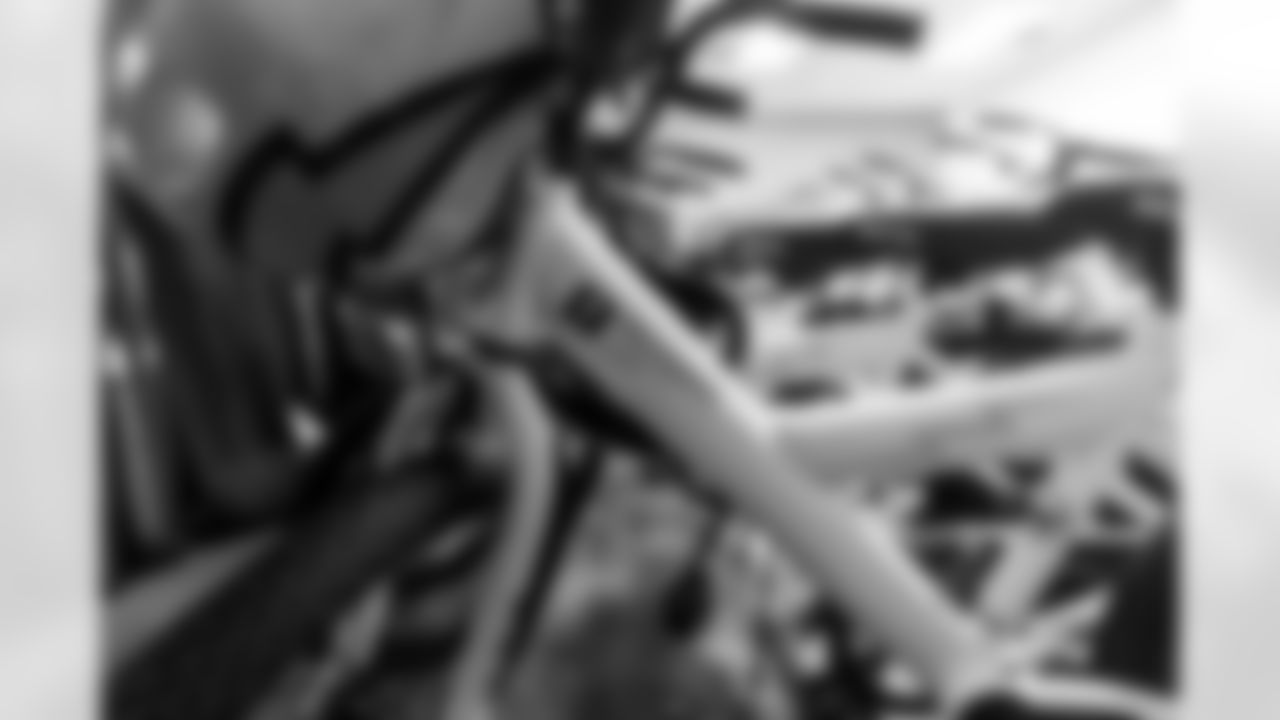 The Los Angeles Chargers host their annual Bikes for Kids event on Monday, December 15, 2025 at Washington Washington Elementary School in Pasadena, CA.