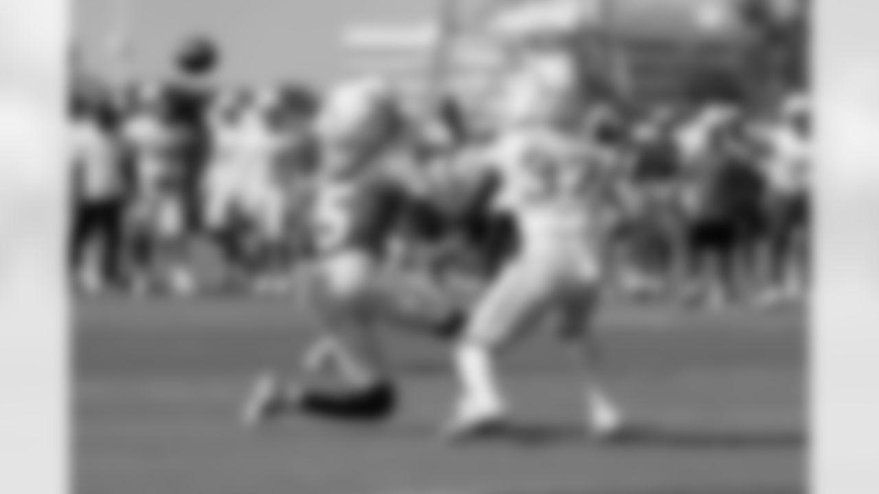 The Los Angeles Chargers practice at Training Camp on Wednesday, July 24, 2024 at The Bolt in El Segundo, CA.