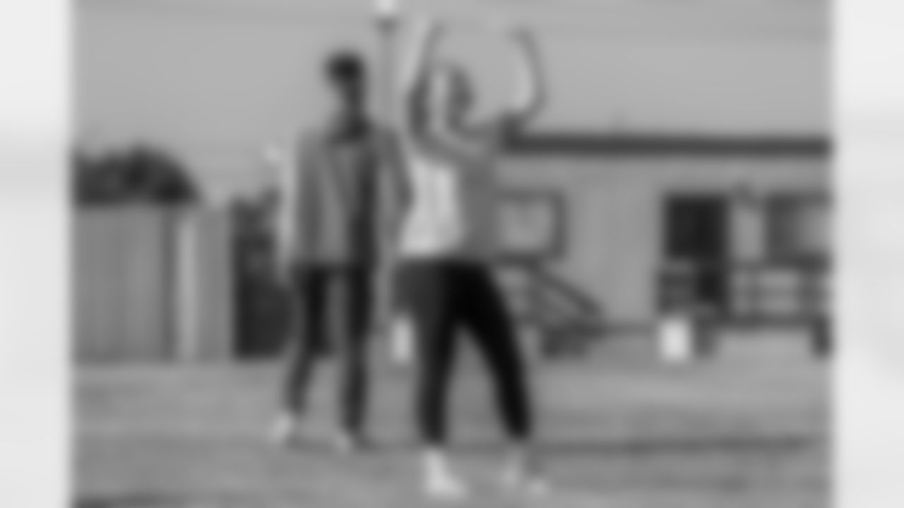 The Los Angeles Chargers host a girls flag football camp on Tuesday, December 02, 2025 at St. Joseph High School in Lakewood, CA.