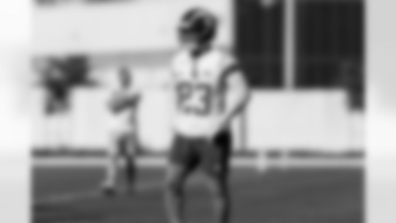 The Los Angeles Chargers practice on Friday, November 28, 2025 at The Bolt in El Segundo, CA.