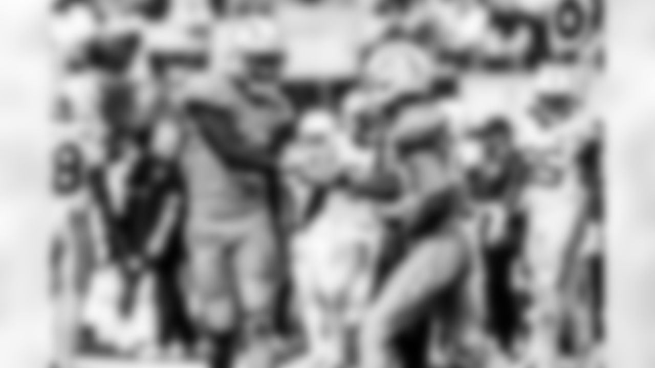Take a look back at the Chargers Week 7 matchup with the Colts in monochrome!