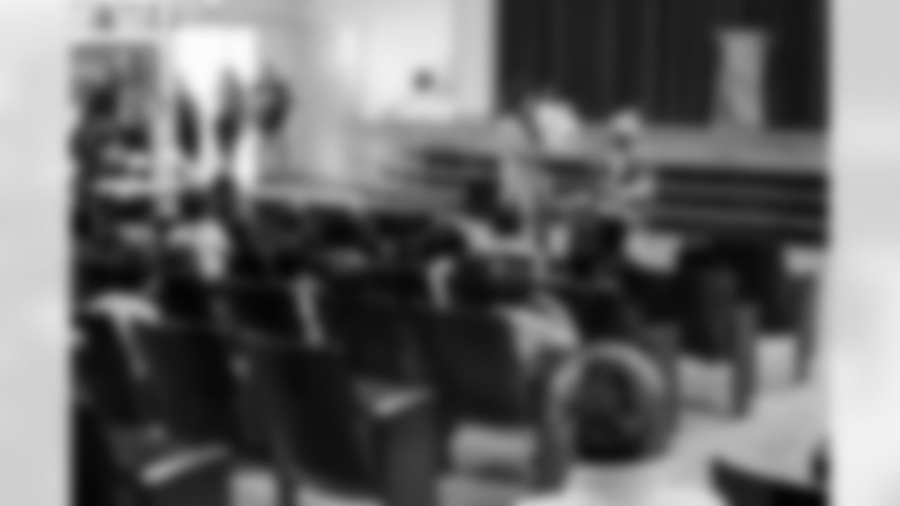 The Los Angeles Chargers host a Scholastic Book Fair on Monday, December 1, 2025 at Baldwin Hills Elementary in Los Angeles, CA.