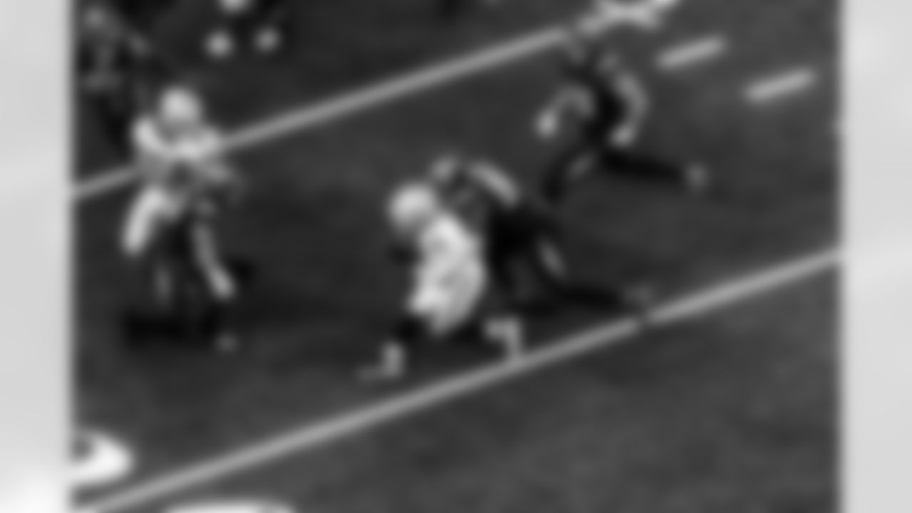 Take a look back at the Chargers Week 13 matchup with the Raiders in monochrome.