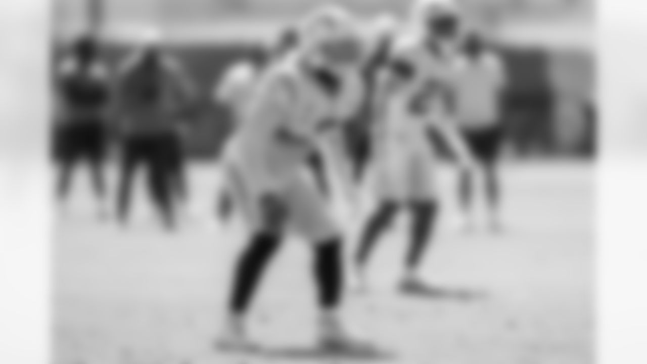 The Los Angeles Chargers practice on Wednesday, October 8, 2025 at The Bolt in El Segundo, CA.