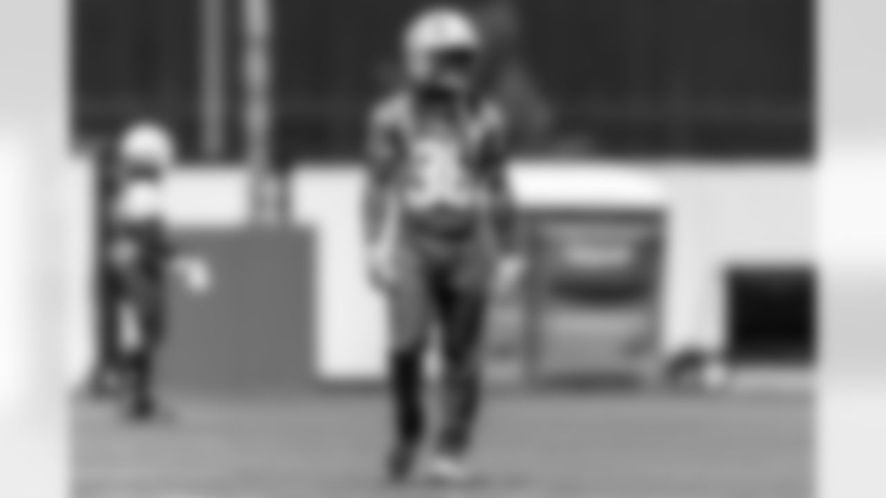 The Los Angeles Chargers practice at Training Camp on Wednesday, August 20, 2025 at The Bolt in El Segundo, CA.