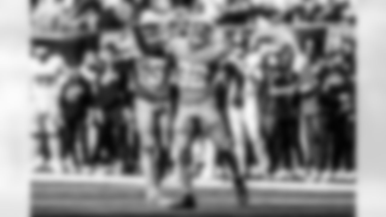 Take a look back at the Chargers Week 5 matchup with the Commanders in monochrome!