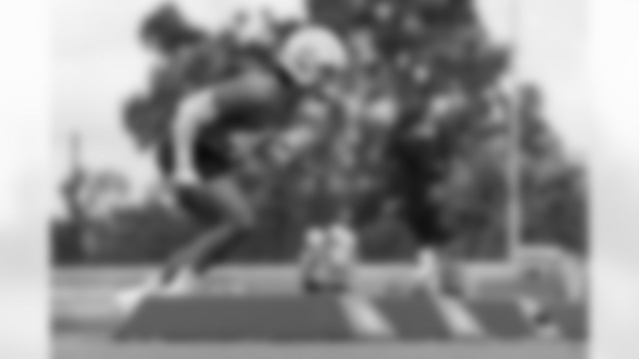 The Los Angeles Chargers hold OTA's on Monday, May 20, 2024 at Hoag Performance Center in Costa Mesa, CA.