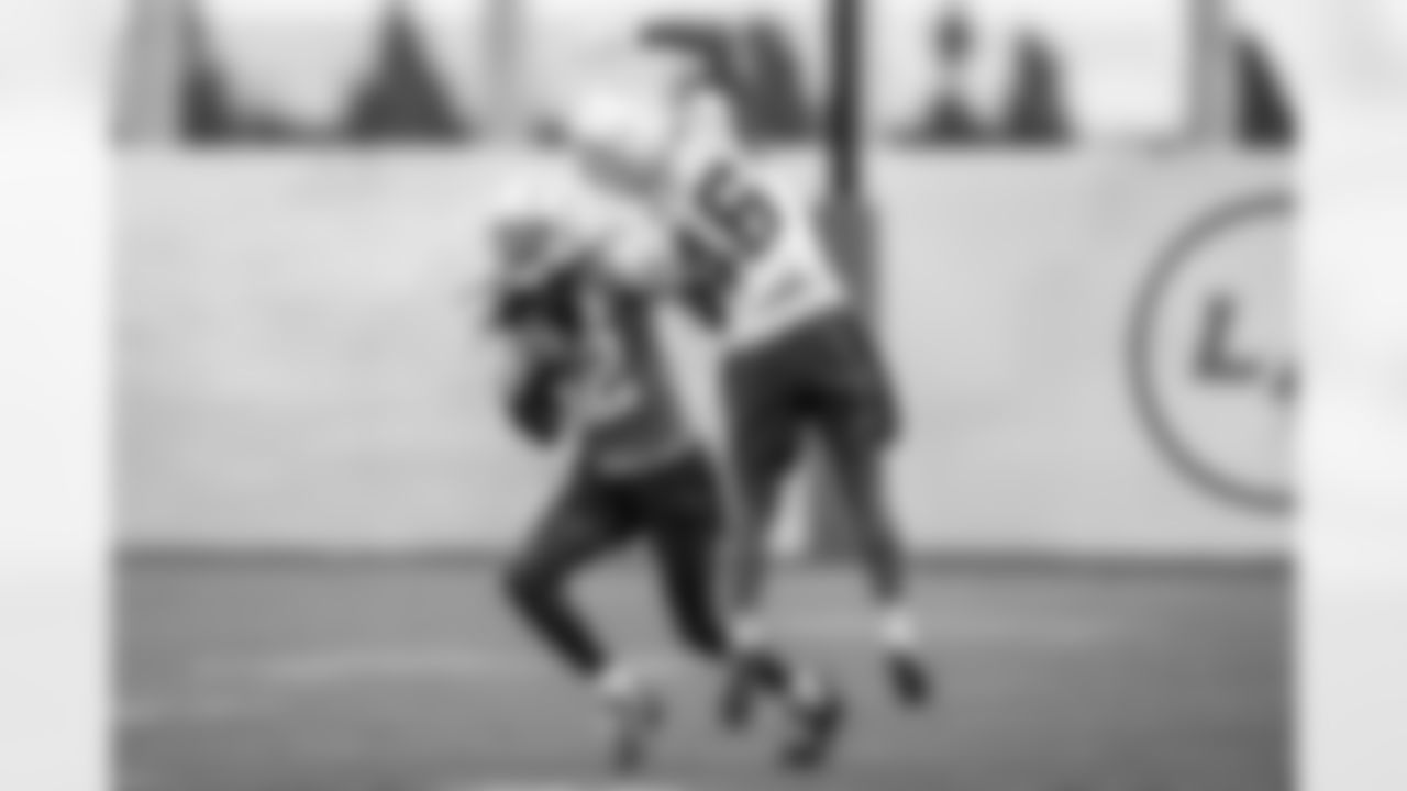 The Los Angeles Chargers practice on Wednesday, September 17, 2025 at The Bolt in El Segundo, CA.