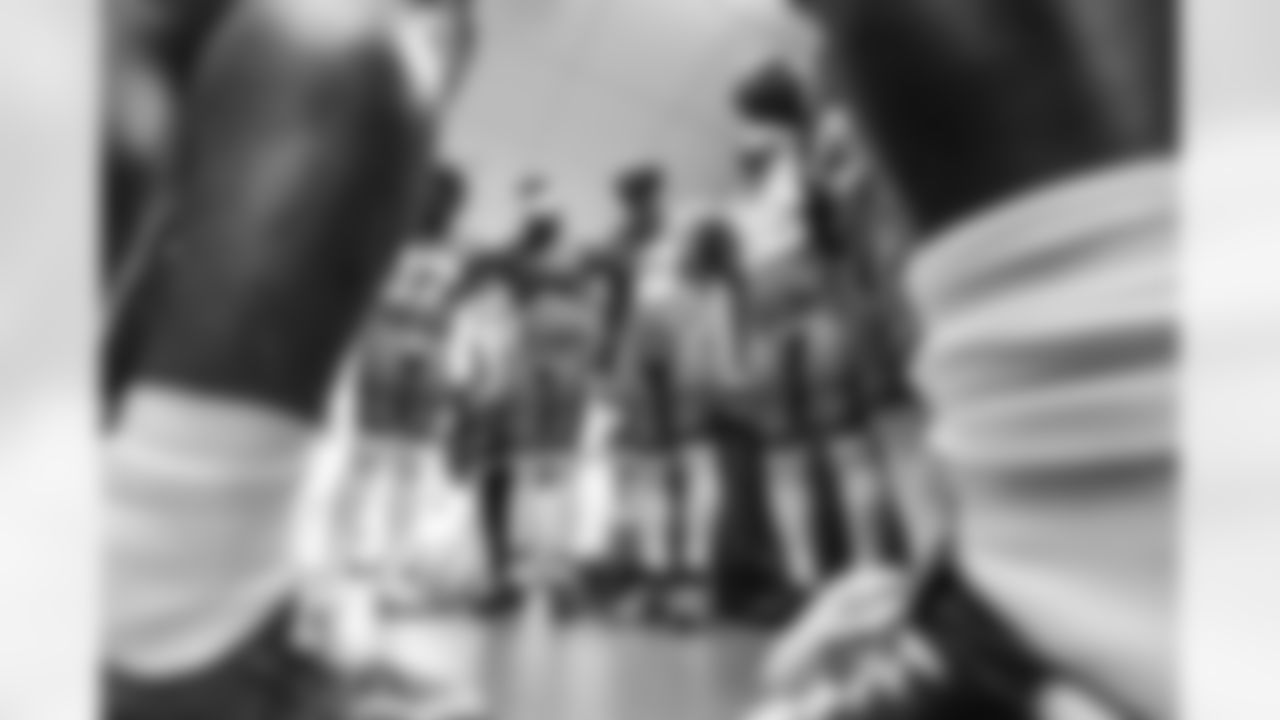 CB Cam Hart (20), DB Elijah Molden (2), S RJ Mickens (27), CB Tarheeb Still (29) and S Tony Jefferson (23)