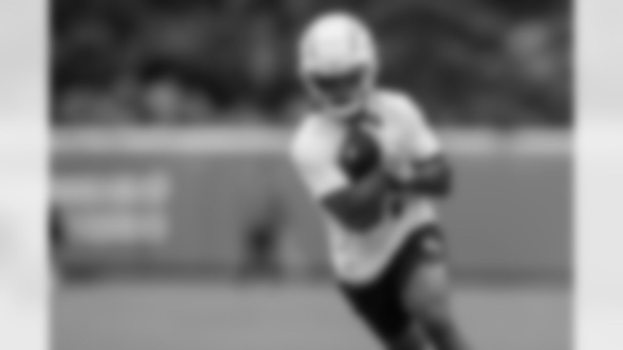 The Los Angeles Chargers hold OTA's on Monday, May 20, 2024 at Hoag Performance Center in Costa Mesa, CA.