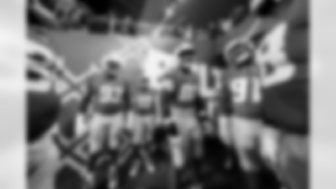 DL Otito Ogbonnia (93), DT Jamaree Caldwell (99), DL Justin Eboigbe (92) and DL Da'Shawn Hand (91)