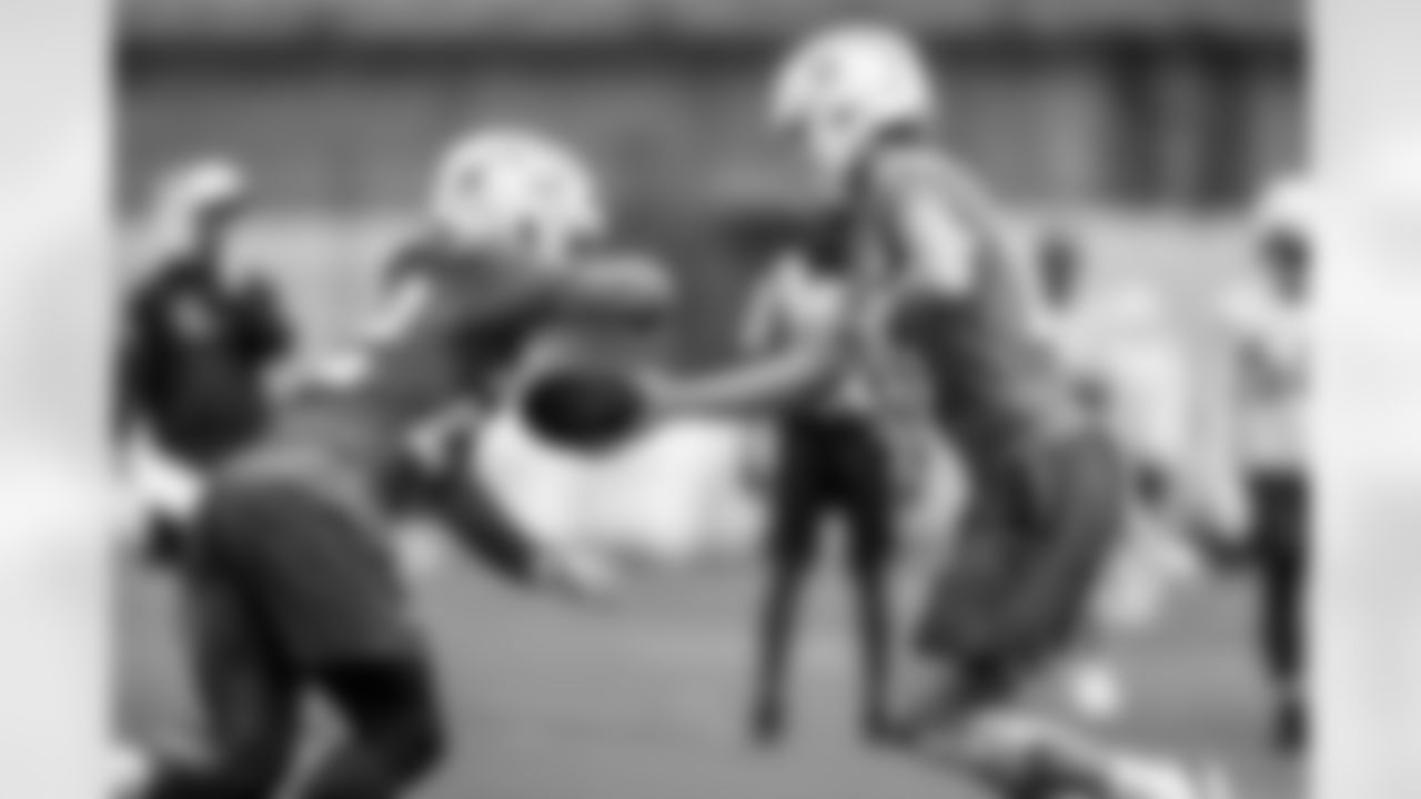 The Los Angeles Chargers practice on Thursday, September 18, 2025 at The Bolt in El Segundo, CA.