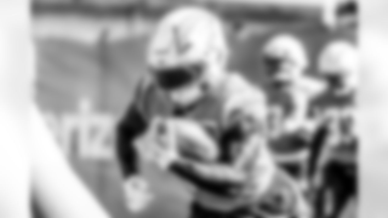 The Los Angeles Chargers practice on Thursday, November 6, 2025 at The Bolt in El Segundo, CA.