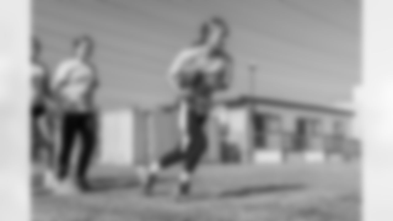 The Los Angeles Chargers host a girls flag football camp on Tuesday, December 02, 2025 at St. Joseph High School in Lakewood, CA.