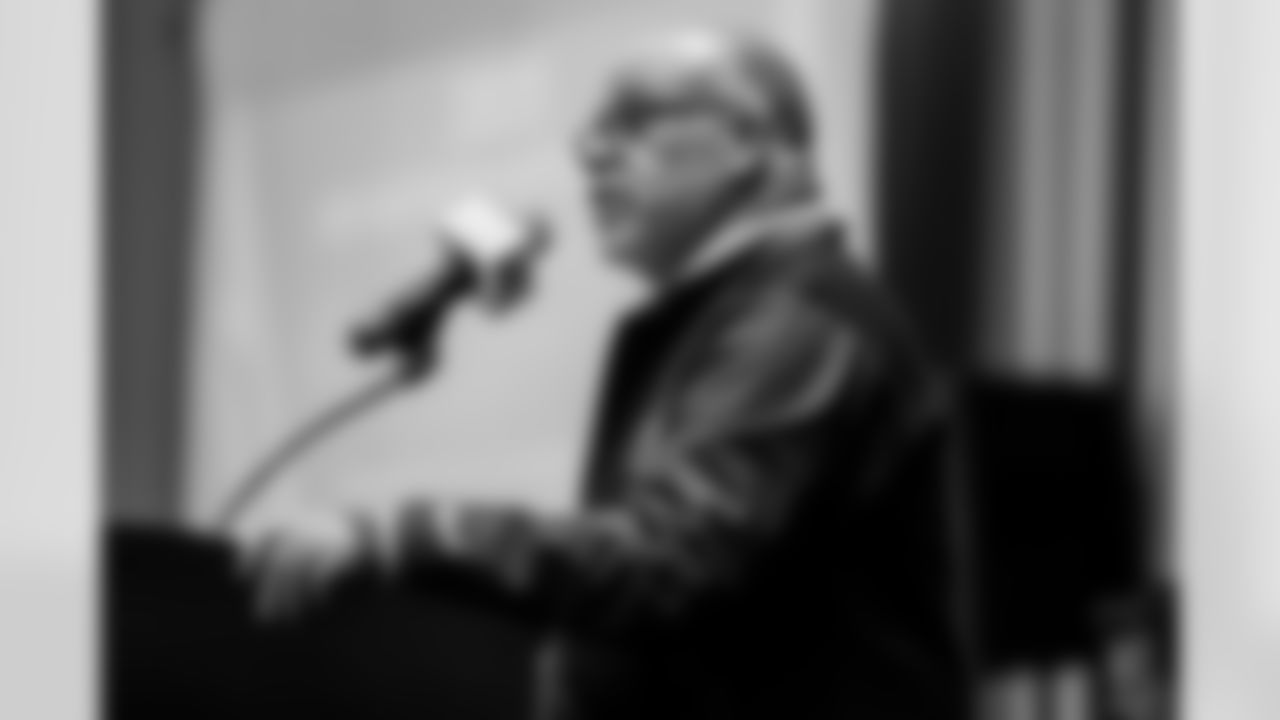 The Los Angeles Chargers participate in the 49th CIF-SS-Ford Championship Luncheon on Tuesday, November 25, 2025 at The Grand in Long Beach, CA.