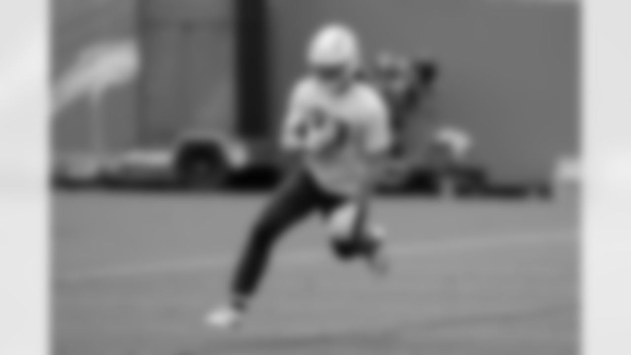 The Los Angeles Chargers hold OTA's on Monday, May 20, 2024 at Hoag Performance Center in Costa Mesa, CA.