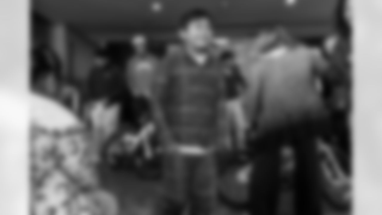 The Los Angeles Chargers host their annual Bikes for Kids event on Monday, December 15, 2025 at Washington Washington Elementary School in Pasadena, CA.