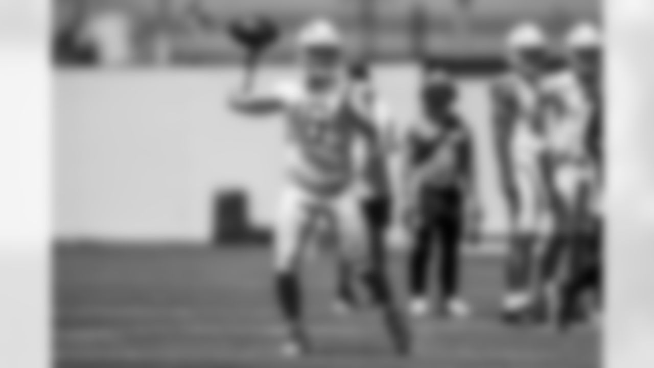 The Los Angeles Chargers hold Rookie Mini-Camp on Saturday, May 10, 2025 at The Bolt in El Segundo, CA.