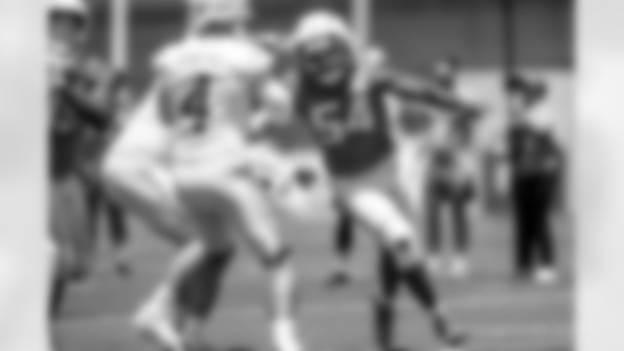 The Los Angeles Chargers hold Mandatory Mini-Camp on Tuesday, June 10, 2025 at The Bolt in El Segundo, CA.